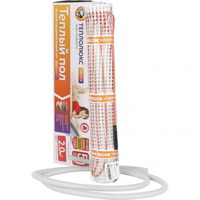 Мат нагревательный Теплолюкс Tropix МНН 320 Вт/2,0 кв.м