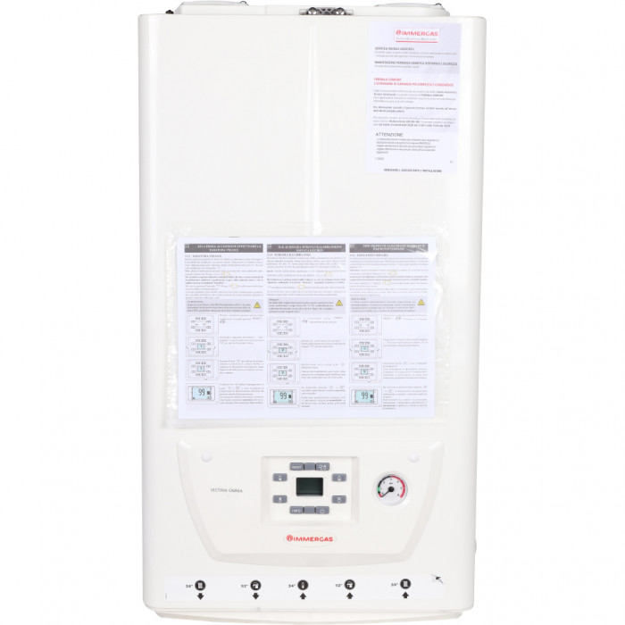 Газовый настенный двухконтурный котёл Immergas VICTRIX OMNIA конденсационный (арт.3.028358)