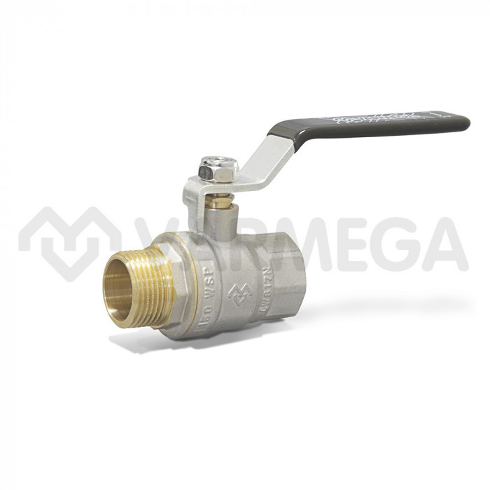 Кран шаровый Varmega Toro VM02106 2" НР-ВР, полнопроходной, ручка-рычаг