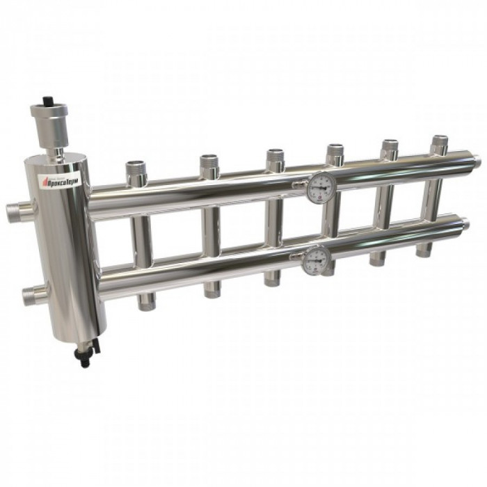 Распределительный коллектор с гидрострелкой GSK 40-5