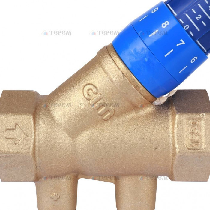 Клапан балансировочный Cimberio 787ОТ/2R 1 PN25 BB ручной без изм. ниппелей