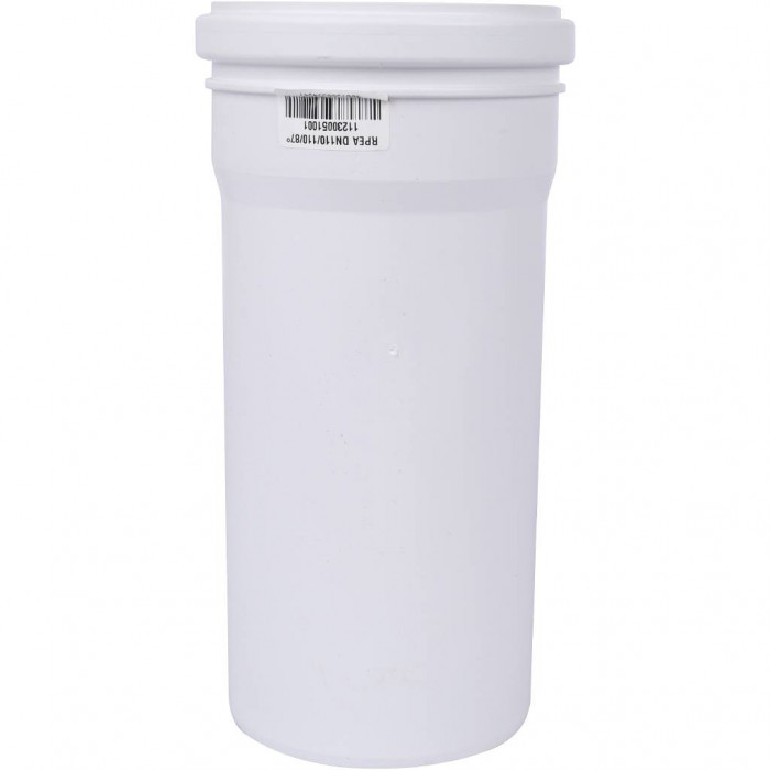 Тройник REHAU RAUPIANO PLUS 110/110/87° max flow (гидравл. оптимизированный радиус изгиба)