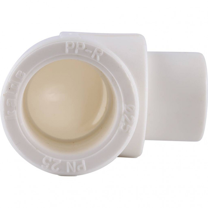 Kalde d=25 Угольник 90* вн\нар (цвет белый)