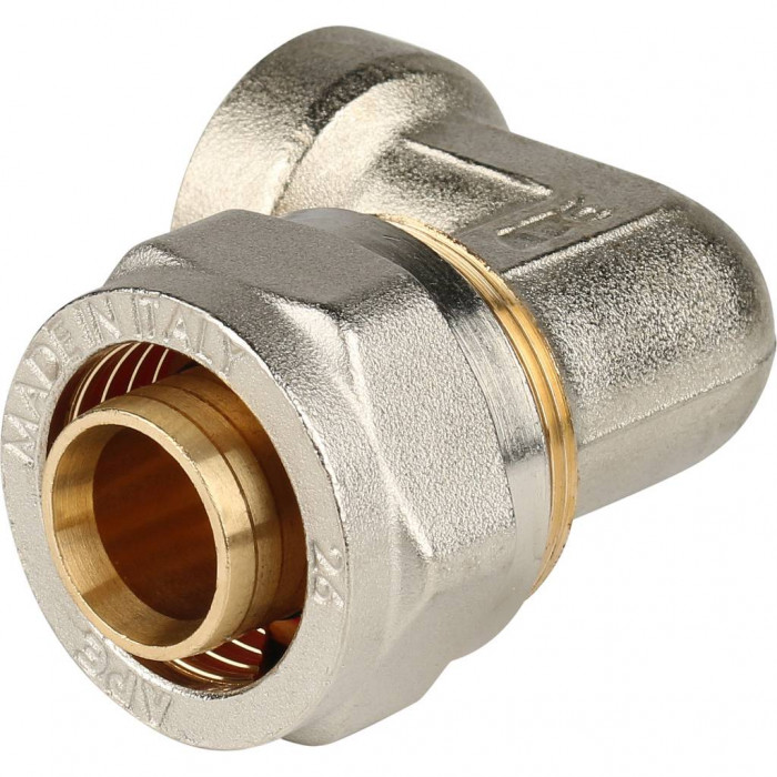 Угольник-переходник STOUT с внутренней резьбой 3/4 х26 для металлопластиковых труб винтовой