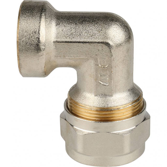 Угольник-переходник STOUT с внутренней резьбой 3/4 х26 для металлопластиковых труб винтовой