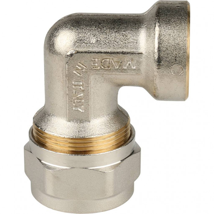 Угольник-переходник STOUT с внутренней резьбой 3/4 х26 для металлопластиковых труб винтовой