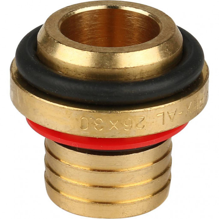 Угольник-переходник STOUT с внутренней резьбой 3/4 х26 для металлопластиковых труб винтовой