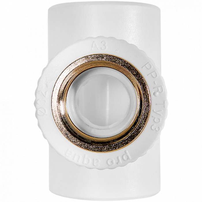 Pro Aqua PA24016P Pro Aqua d=32-3/4 PP-R Тройник комбинированный ВР Белый