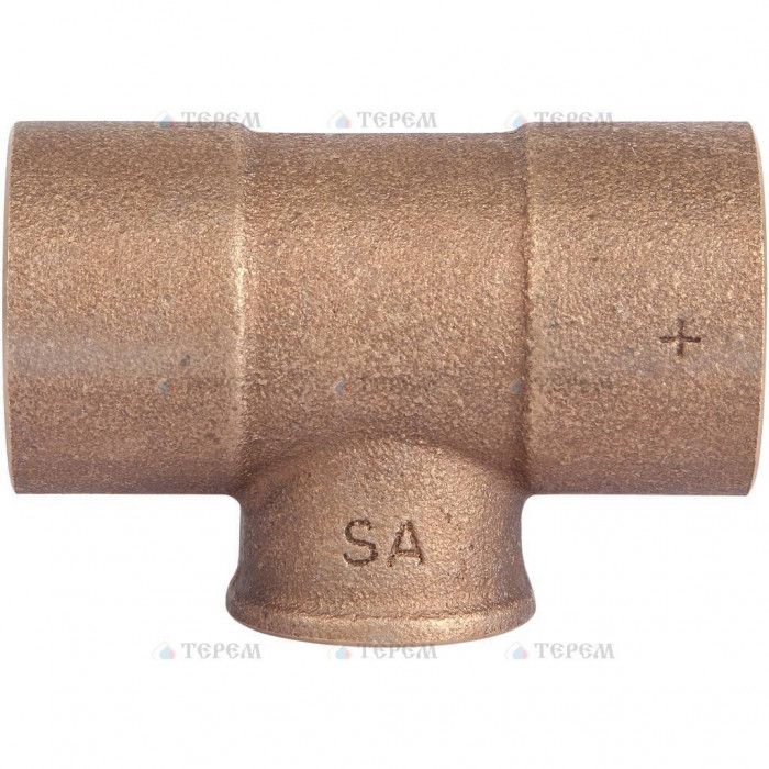Sanha 4130g тройник ВП-ВР-ВП, бронза28x1/2x28, для медных труб под пайку