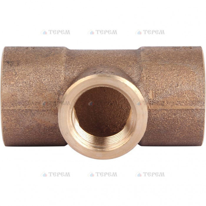 Sanha 4130g тройник ВП-ВР-ВП, бронза28x1/2x28, для медных труб под пайку