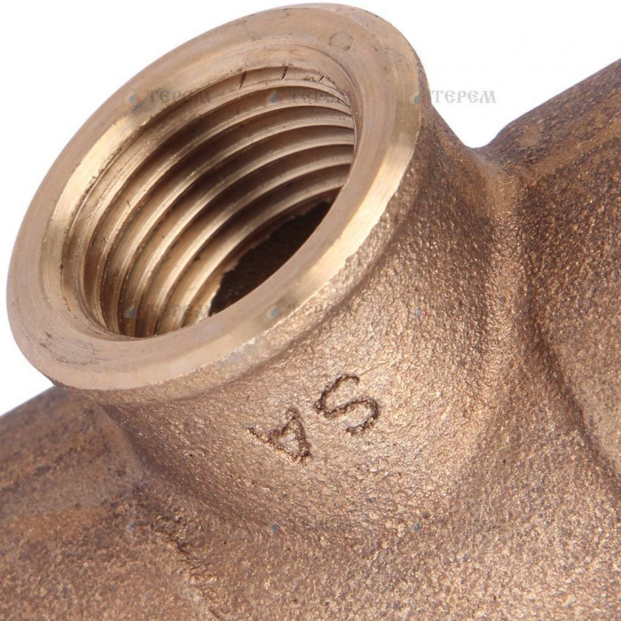 Sanha 4130g тройник ВП-ВР-ВП, бронза28x1/2x28, для медных труб под пайку