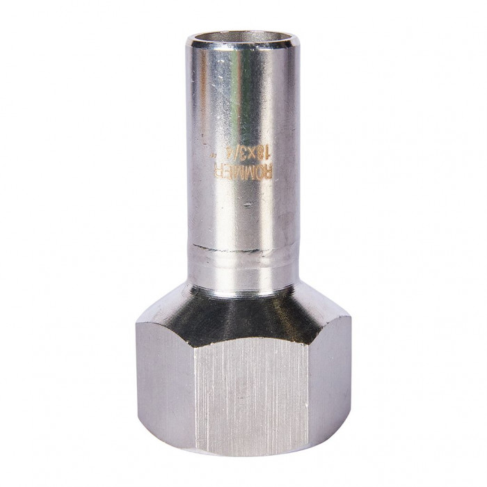 ROMMER RSS-0023-001834 Вставка переходная НПр-ВР, 18х3/4, из нержавеющей стали прессовой