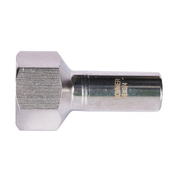 ROMMER RSS-0023-001834 Вставка переходная НПр-ВР, 18х3/4, из нержавеющей стали прессовой