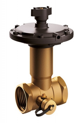 Регулятор перепада давления NexusValve Passim внутренняя резьба с дренажем, DN 40, 5-25  кПА