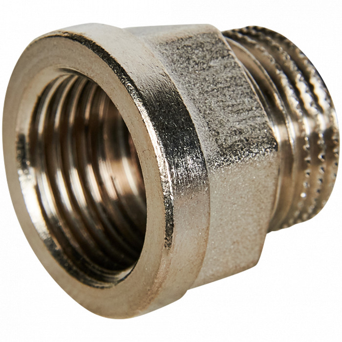 STOUT SFT-0073-001212 STOUT Переходник под ключ ВН никелированный 1/2 x1/2