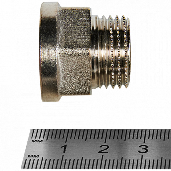 STOUT SFT-0073-001212 STOUT Переходник под ключ ВН никелированный 1/2 x1/2