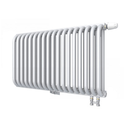 Стальной трубчатый радиатор KZTO (КЗТО) PC 2-300-18 1/2 нп прав, 18 секций, нижнее правое подключение