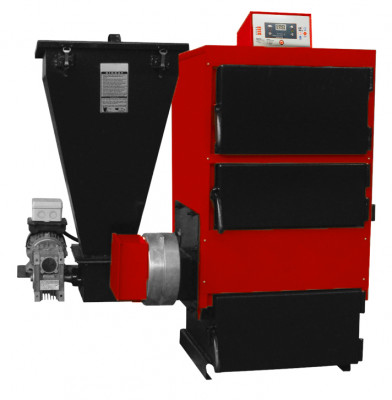 Твердотопливный котел Kentatsu VLK PRK-80 93кВт, атмосферный, одноконтурный