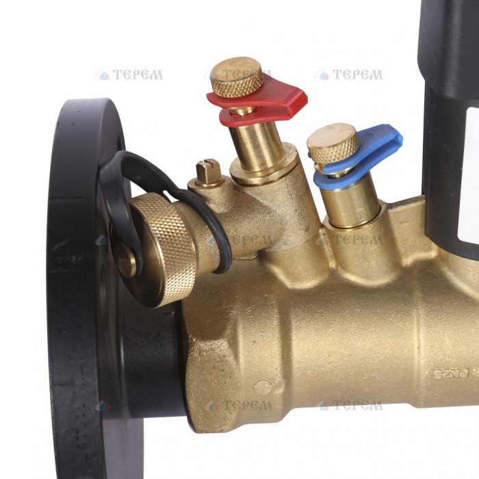 Клапан балансировочный БРОЕН Venturi FODRV DN 040 PN 16 ручной фланцевый повышенной пропускной способности с дренажем