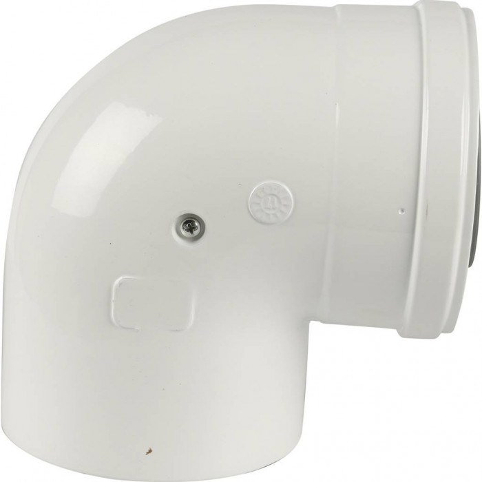 Baxi  KHG BAXI Коаксиальный отвод 90°, диам. 125/80, HT