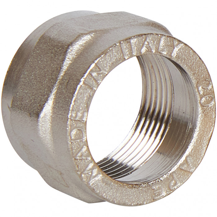 Угольник-переходник STOUT с внутренней резьбой 1/2 х20 для металлопластиковых труб винтовой