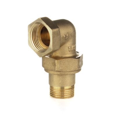 Разъемное соединение угловое, американка, НВ 1&quot;, латунь