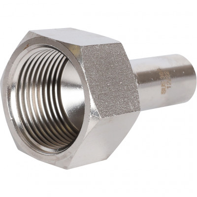 ROMMER RSS-0023-000181 Вставка переходная НПр-ВР, 18х1, из нержавеющей стали прессовой