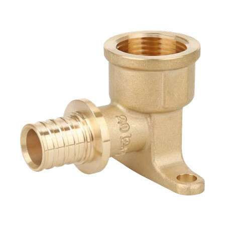 Угольник настенный аксиальный латунный Smart Install Ø20x2,8- В1/2"