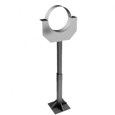 Стойка опорная (h=880-1380) D80/180, AISI 304 (Вулкан)