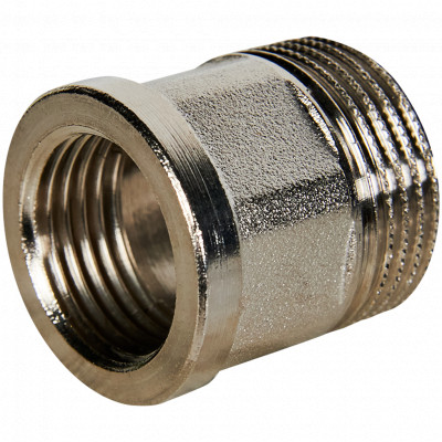 STOUT SFT-0073-001234 STOUT Переходник под ключ ВН никелированный 1/2 x3/4