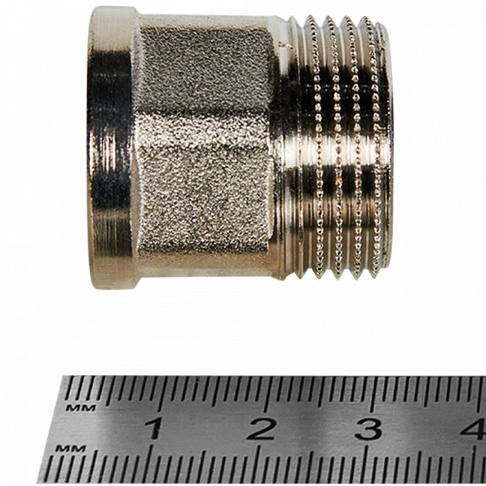 STOUT SFT-0073-001234 STOUT Переходник под ключ ВН никелированный 1/2 x3/4