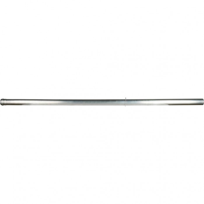 STOUT  Элемент дымохода  O60/100 труба коаксиальная 2000 мм п/м, уплотнения и хомут в комплекте (лого),групповая упаковка 9 шт.