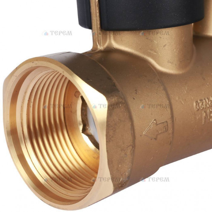 Клапан балансировочный БРОЕН Venturi FODRV DN 032 PN 25 ручной повышенной пропускной способности с дренажем