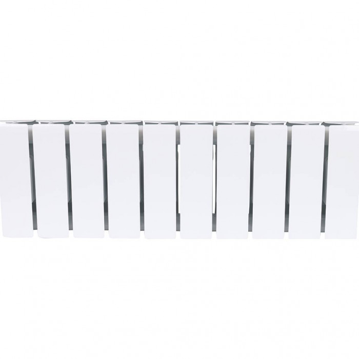 Биметаллический радиатор RIFAR BASE 200, 10 секций, боковое подключение, белый