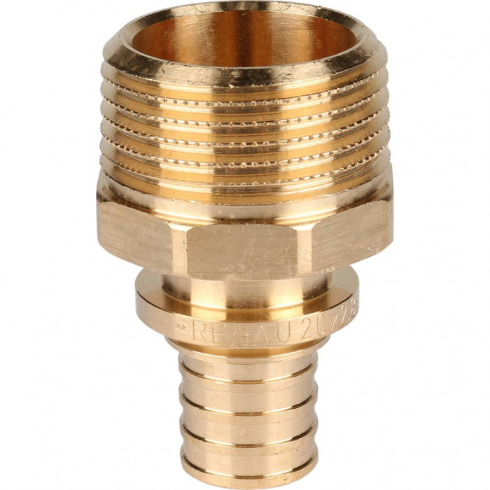 REHAU RAUTITAN Фитинги Переходник с наружной резьбой 20-R 1 RX+ для труб из сшитого полиэтилена