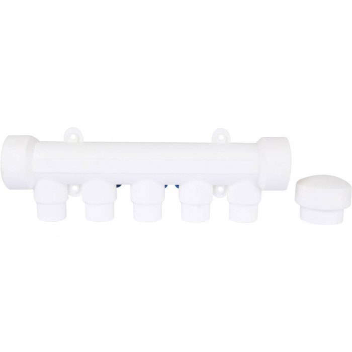 Kalde Коллектор с запорными кранами для полипропиленовых труб (5 выходов) 3262-mnb-400520