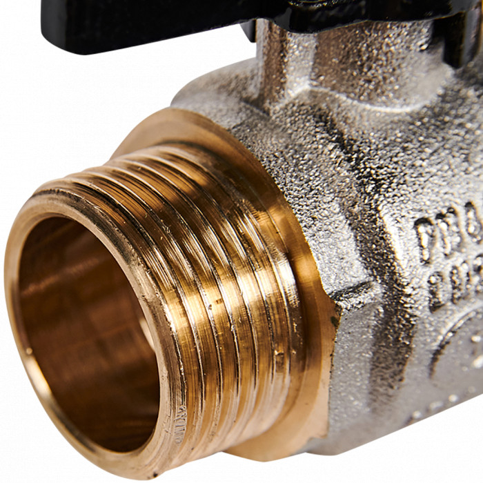 Кран шаровой полнопроходной STOUT SVB-0006-200020 НР/НР ручка бабочка 3/4