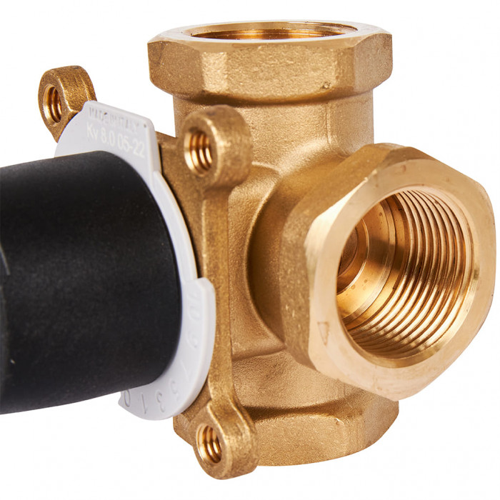 STOUT трехходовой смесительный клапан 1" KVs 8