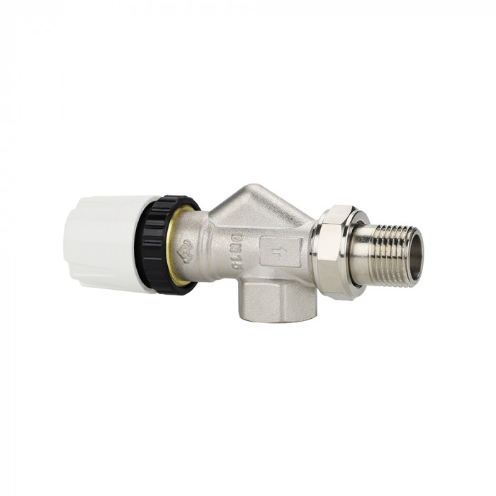 Термостатический клапан (терморегулятор) Varmega VM10801, 1/2", осевой