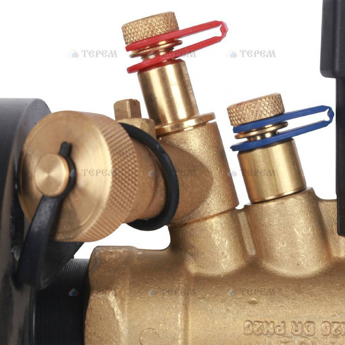 Клапан балансировочный БРОЕН Venturi FODRV DN 025 PN 16 ручной фланцевый повышенной пропускной способности и дренажем