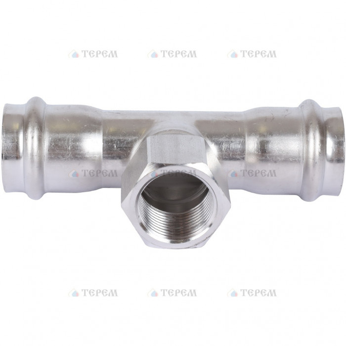 Sanha 9130G пресс-фит. нерж.сталь, тройник ВПр-ВР-ВПр, 28x3/4x28