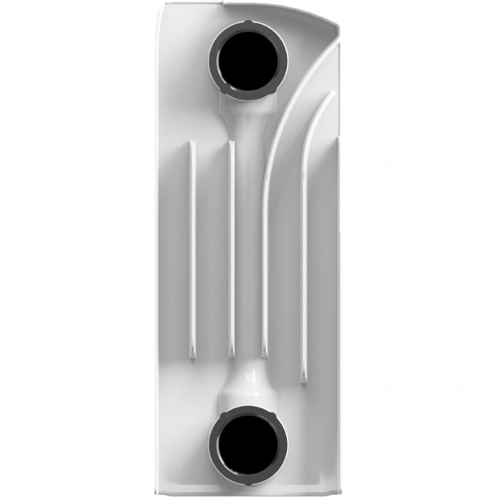 Биметаллический радиатор RIFAR BASE 200, 12 секций, боковое подключение, белый