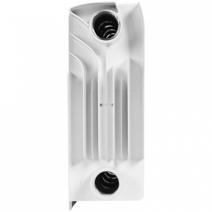 Биметаллический радиатор STOUT TITAN 200, 5 секций, боковое подключение, белый