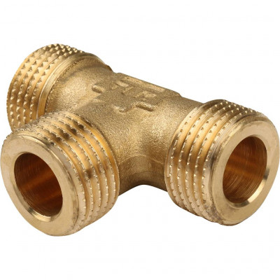 Тройник TIEMME HH 3/8x/3/8x3/8 для стальных труб резьбовой