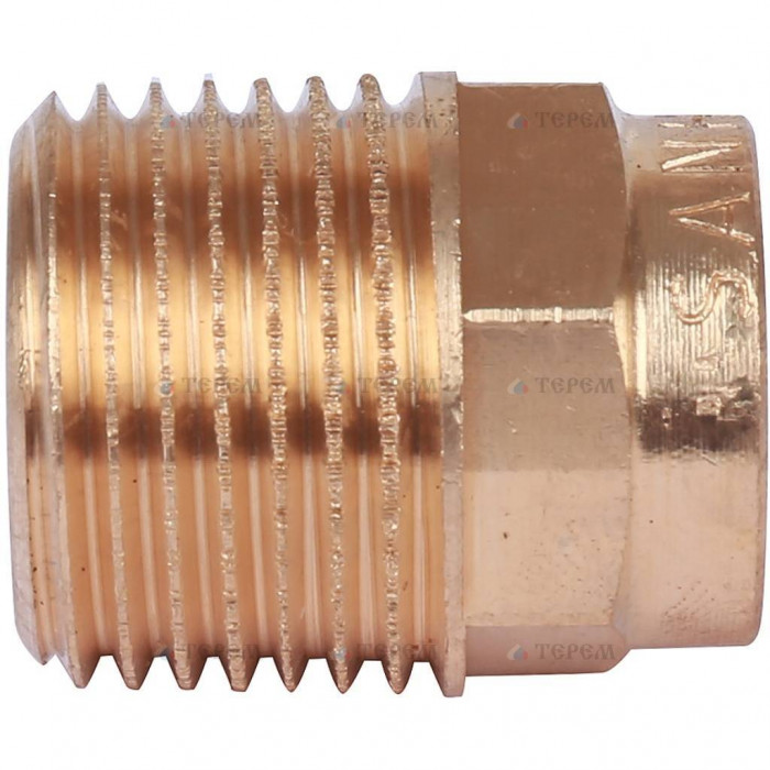 Sanha 4243g переход ВП-НР, бронза15x1/2, для медных труб под пайку