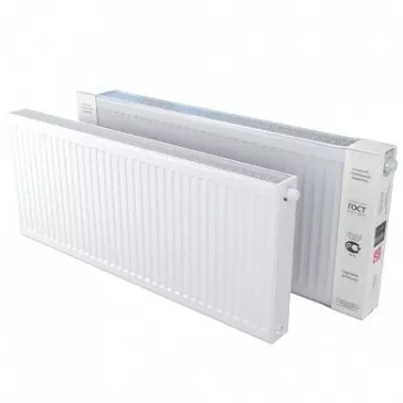 Стальной панельный радиатор STI Ventil Compact 22-500-1300, боковое подключение
