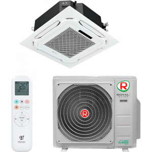 Инверторный кассетный кондиционер Royal Clima CO-4C 12HNBI/CO-E 12HNBI/pan 8D1