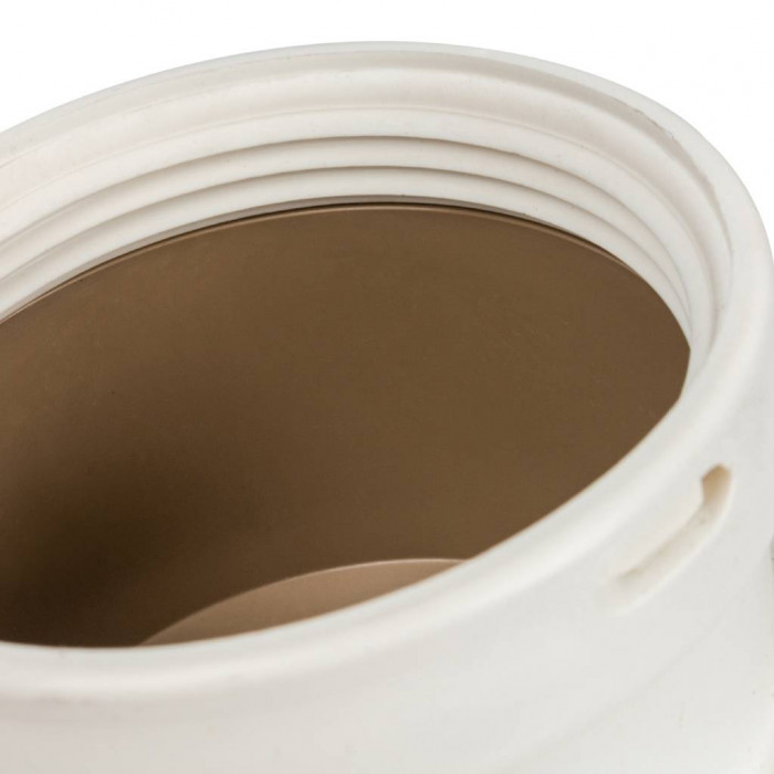 STOUT  Элемент дымохода DN80/80 адаптер для подкл. разд. труб (совместимый  Vaillant,Ptotherm New ) PP-Ryton