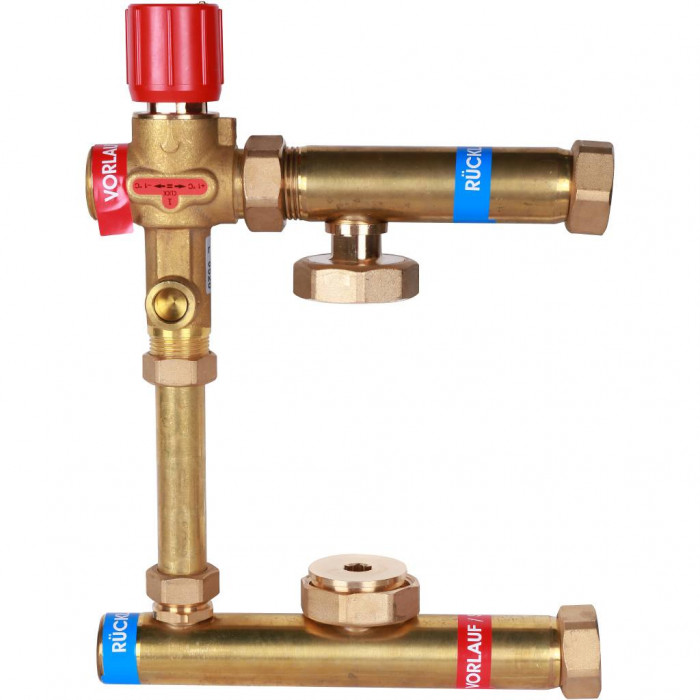 Насосно-смесительный узел STOUT ISOTHERM 30-50°C, без насоса SDG-0120-006000