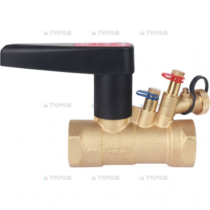 Клапан балансировочный БРОЕН Venturi FODRV DN 040 PN 25 ручной повышенной пропускной способности с дренажем